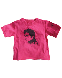 Elvis Presley T-shirt til børn | Red – 100 % organisk bomuld